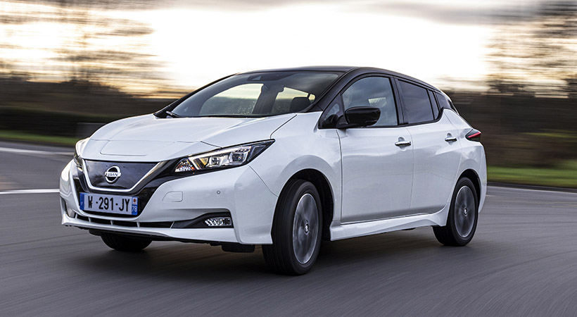 Nisssan LEAF, uno de los primeros autos eléctricos que llegaron al mercado. Foto: Nissan