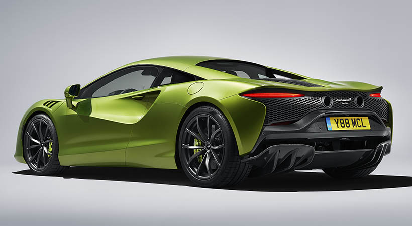 McLaren quería mantener las superficies del Artura lo más limpias posible. Foto: McLaren