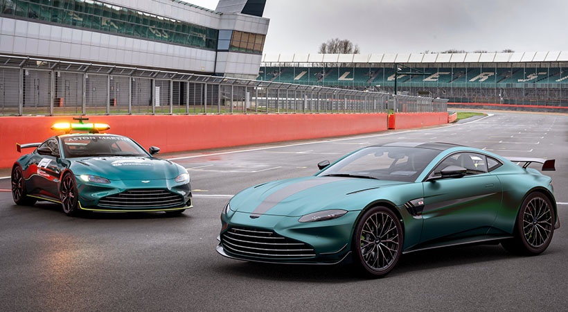 Inspirado en los nuevos safety cars de la Formula 1, el Aston Martin Vantage F1 no es sólo una carrocería modificada, es un auto enfocado en desempeño. Foto: Aston Martin