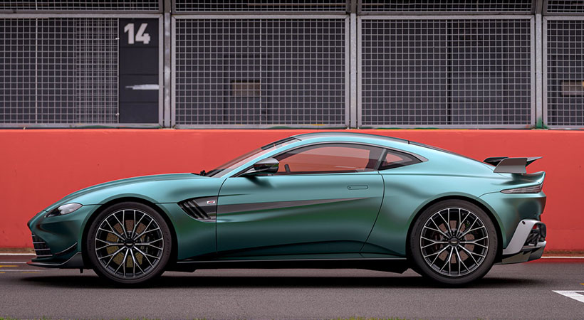 Gracias a los cambios y optimizaciones, el Vantage F1 es la versión más rápida y enofcada en desempeño del modelo. Foto: Aston Martin