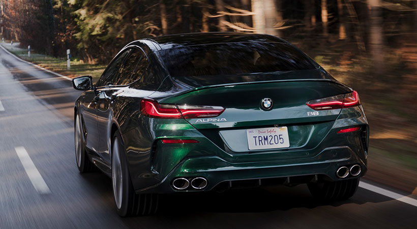 El sistema de dirección en las cuatro ruedas también sido sintonizado para una mejor respuesta en curvas. Foto: Alpina