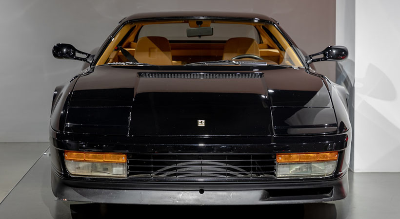 Claro que no puede faltar el emblemático de los 80's, el Testarossa, estrella de TV y poster de muchos. Foto: Museo Petersen