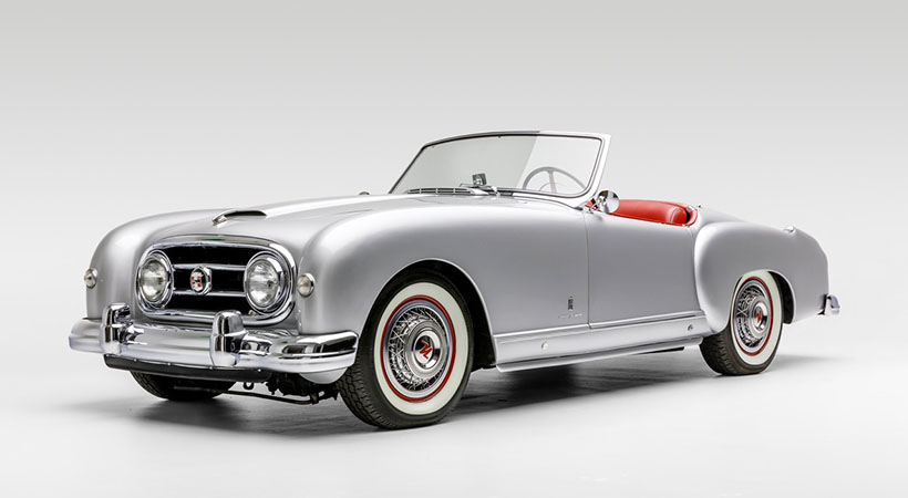 El Nash Healy Roadster es uno de los autos que se encuentra en el museo de manera permanente. Foto: Museo Petersen