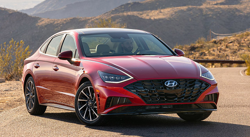 Desde su llegada al mercado en 2020, el totalmente rediseñado Hyundai Sonata no ha dejado de llamar la atención. Foto: Hyundai