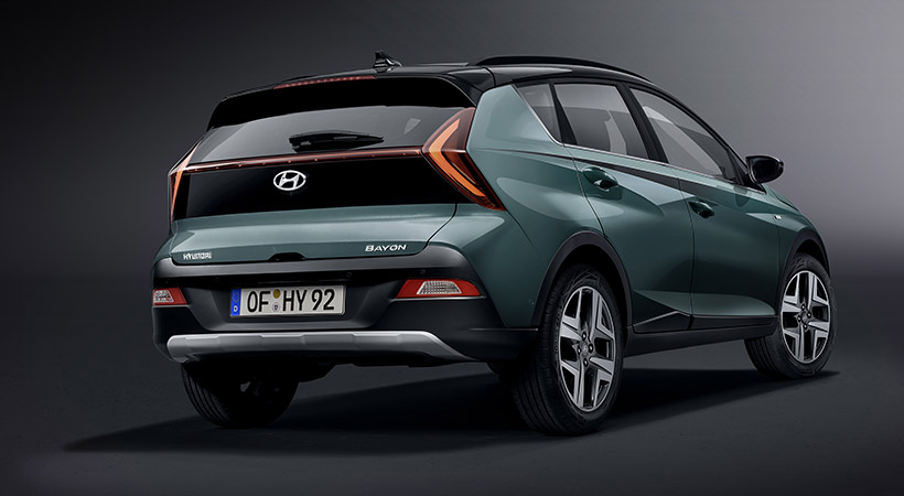 Los rines del Hyundai Bayon  podrán ser de acero de 15 pulgadas o de aleación de 16 y 17 pulgadas. Foto: Hyundai