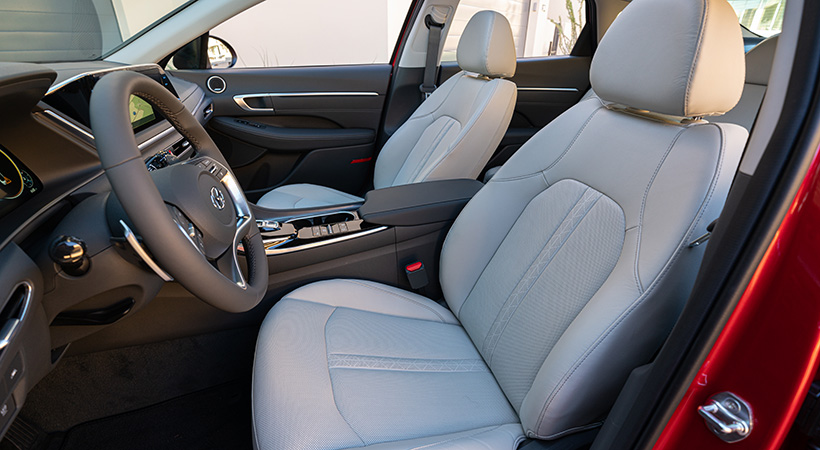 El interior es amplio y cómodo. Foto: Hyundai