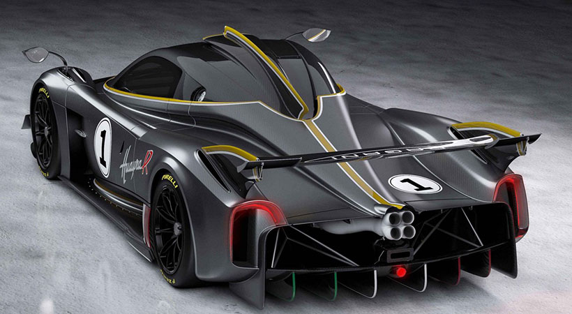 Un V12 6.0 litros fue creado especialmente para el Huayra R por la división de carreras de Mercedes-Benz. Foto: Pagani