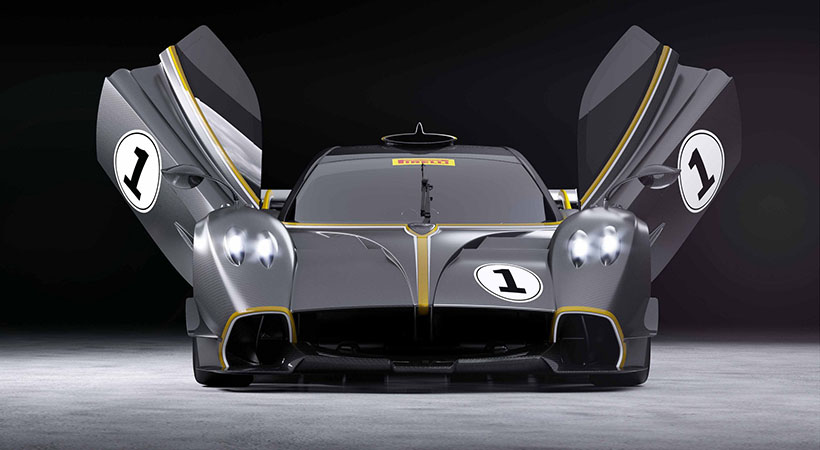 El Huayra R cuenta con un monocasco de titanio y fibra de carbono que utiliza el motor y la transmisión como partes integrales para mejorar la rigidez estructural. Foto: Pagani