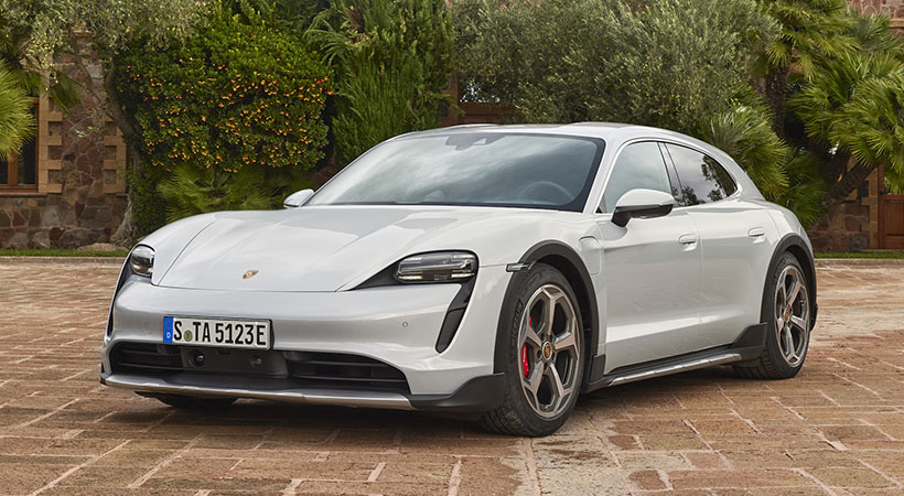 Cuatro diferentes versiones del Porsche Taycan Cross Turismo están disponibles al momento de lanzamiento, 4, 4S, Turbo y Turbo S. Foto: Porsche