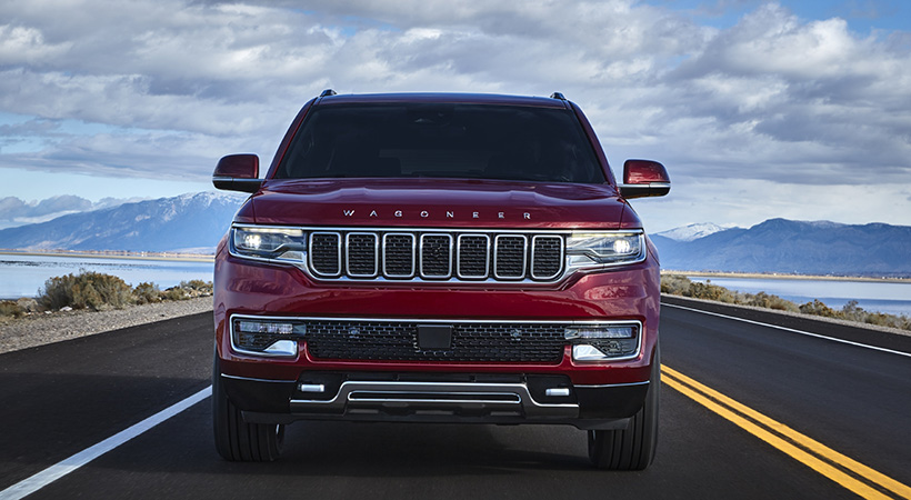 Ambos modelos toman como fuente de inspiración el Wagoneer original, Foto: Stellantis