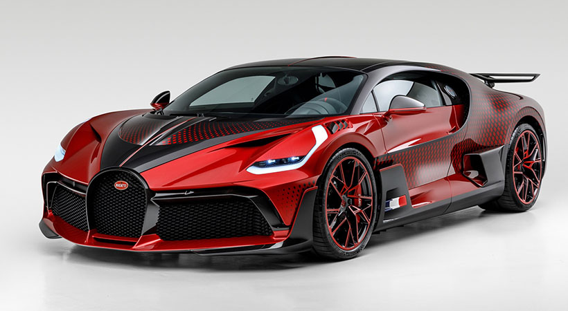 El resultado es impresionante y da la impresión de asemejar a una catarina, que es de donde el Bugatti Divo Lady Bug recibe su apodo. Foto: Bugatti