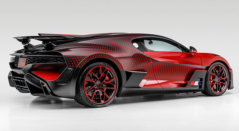 La complejidad de la pintura hizo que Bugatti casi abandonara el proyecto, pero la persistencia logró que se hiciera realidad. Foto: Bugatti