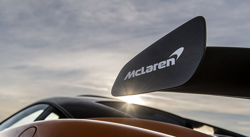 Basado en el 570S GT4, el deportivo comparte piezas aerodinámicas, es más ancho y más bajo. Foto: McLaren