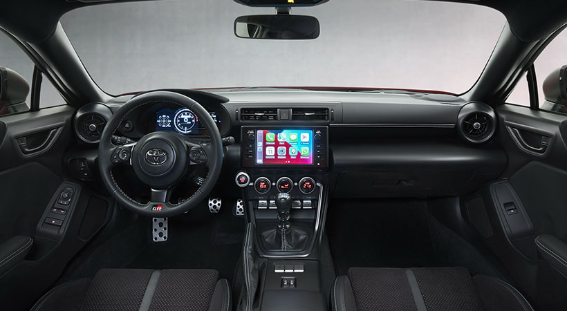 Además del exterior, el interior es prácticamente igual al de su hermano de Subaru. Foto: Toyota