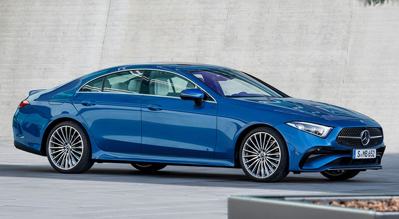 En Estados Unidos el único modelo que llegará es el CLS 450 4MATIC con un 6 cilindros y sistema híbrido ligero. Foto: Mercedes