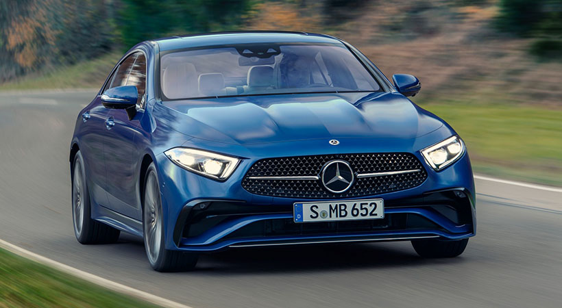 La versión ligeramente rediseñada del Mercedes-Benz CLS 2022 fue presentada, con la noticia de que una sola versión llegará a Estados Unidos. Foto: Mercedes