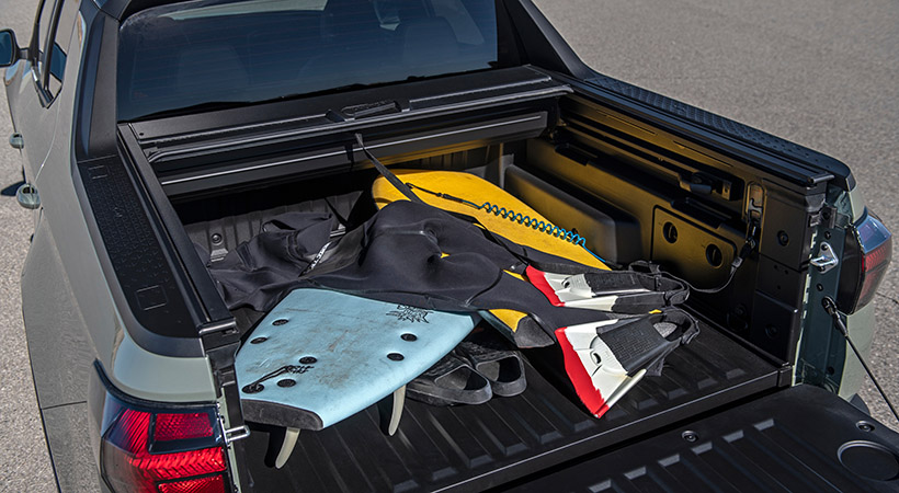 La caja de carga cuenta con el espacio suficiente para cargar múltiples objetos. Foto: Hyundai