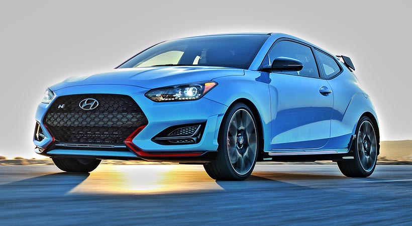 Este modelo 2021 del Hyundai Veloster N es parte de la segunda generación, presentada en 2019. Foto: Hyundai