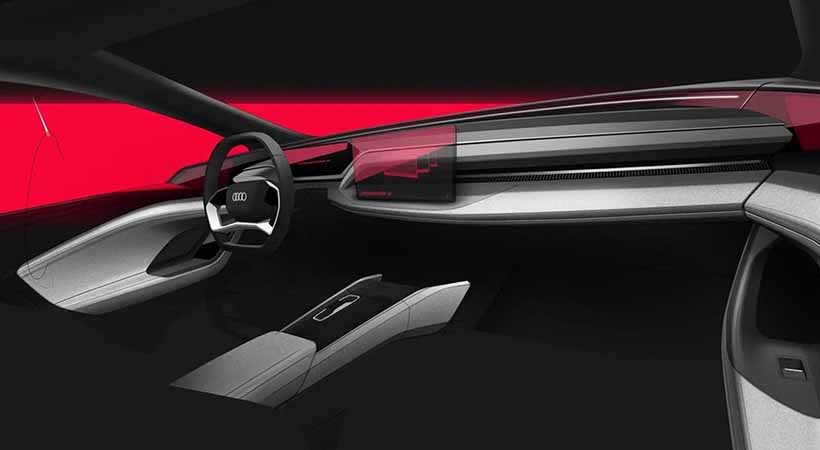 El interior será minimalista y cargado de tecnología. Foto. Audi