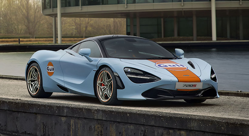 Los colores de Gulf son de los más conocidos en e ambiente de las carreras automotrices. Foto: McLaren