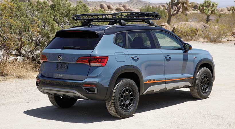 Este SUV muestra todo el potencia aventurero del modelo compacto. Foto: Volkswagen