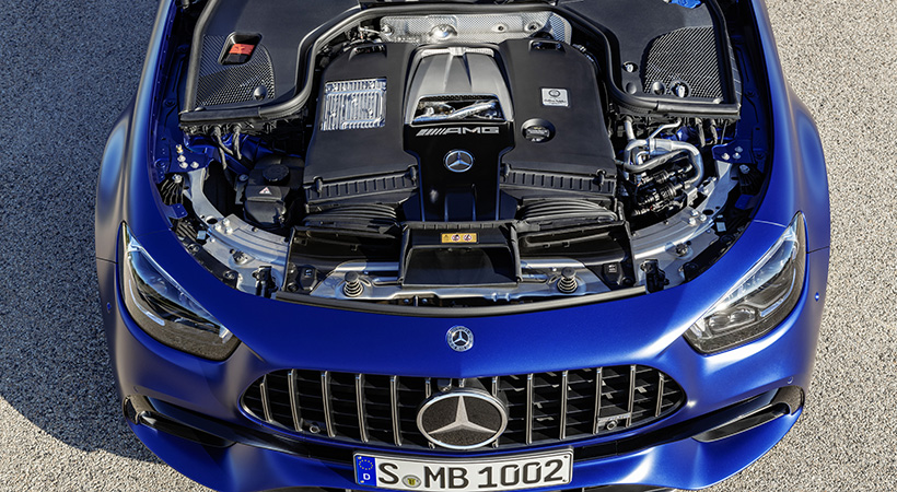 El motor es un V8 biturbo de 4.0 litros que entrega 603 hp y 627 lb-pie de torque. Foto: Mercedes-Benz