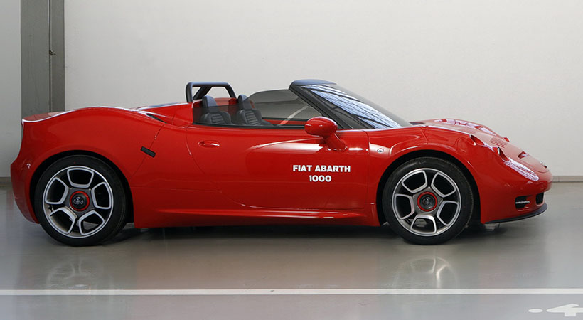 A pesar de no poder realizar cambios al chasis del 4C, el Abarth 1000 SP tiene un estilo que difiere bastante del Alfa Romeo. Foto: Abarth