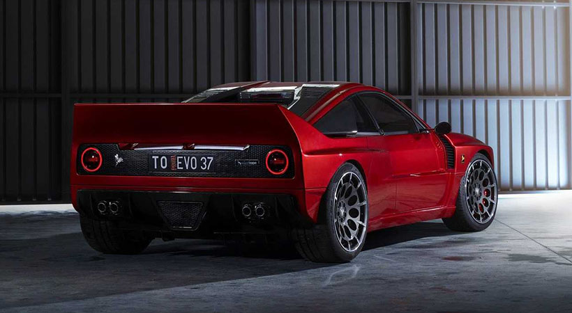 El motor del auto mantiene el mismo desplazamiento y distribución del clásico, y también ha sido modificado por quien arregló el motor del Lancia. Foto: Kimera Automotive