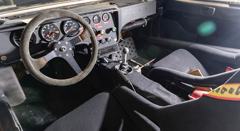 El interior del auto también fue restaurado para lucir exactamente como hace 40 años. Foto: Porsche