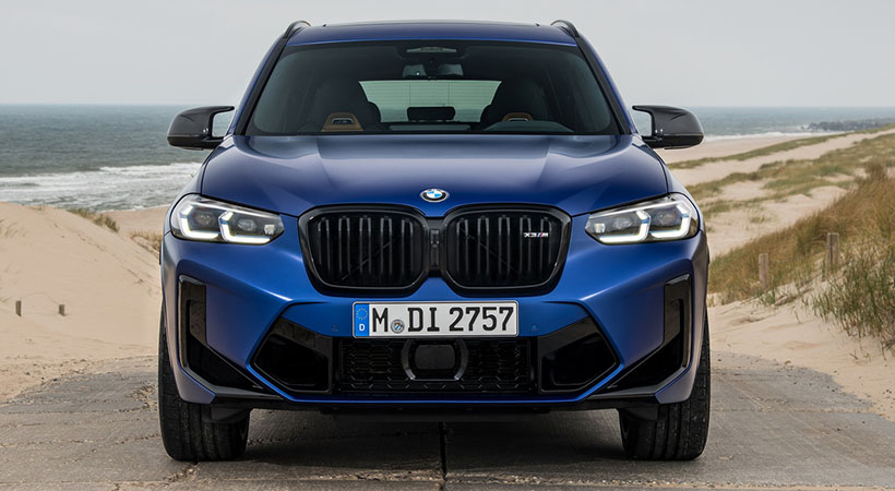 El frente de las Crossover cuenta con faros mas pequeños que hacen ver a la parrilla más grande, algo que seguramente no es aceptado por todos. Foto: BMW