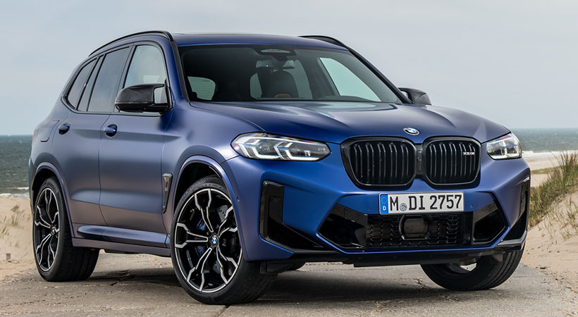 Los X3 M y X4 M llegarán a los concesionarios de Estados Unidos en 2022. Foto: BMW