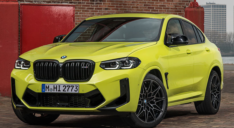 BMW presentó las actualizaciones de medio ciclo del X3 M y X4 M, incluyendo también a las versiones más básicas de la gama. Foto: BMW