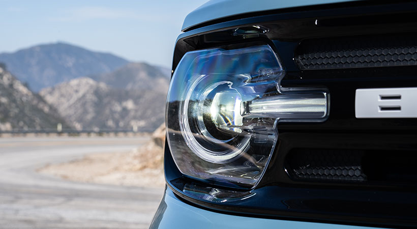 Los conjuntos ópticos cuentan con iuminación LED. Foto: Nicholas Colt