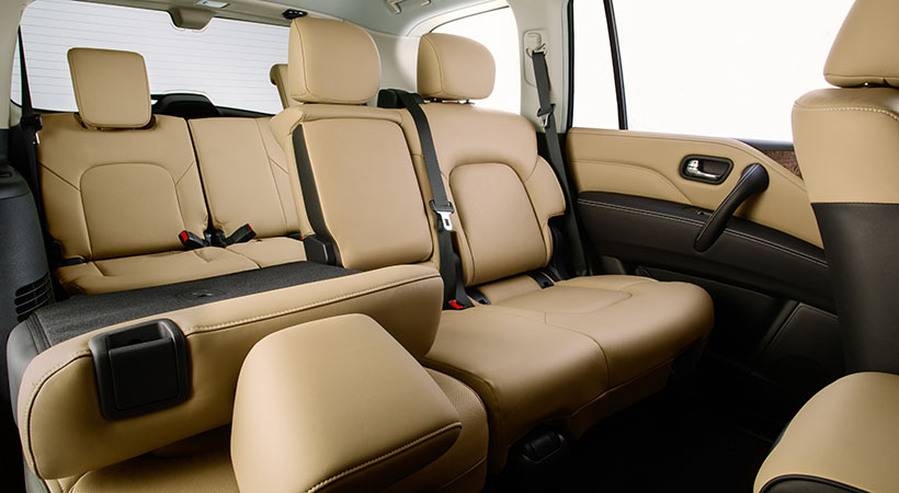 En el interior cuenta con amplio espacio, incluso en la tercera fila. Foto: Infiniti