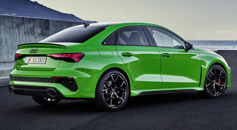 El motor 2.5 TFSI genera 401 hp y 368 lb/pie de torque, lo cual lo coloca por debajo de rivales como el Mercedes-AMG A45. Foto: Audi