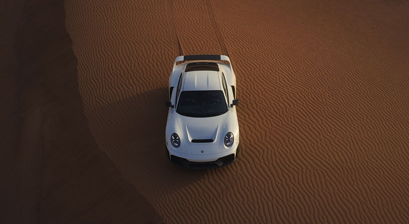 El auto es capaz de alcanzar una velocidad de 62 mph en solo 2.6 segundos y alcanzar una velocidad máxima de 205 mph. Foto: Marc Philipp Gemballa