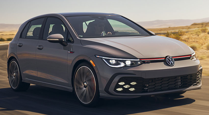 Tres versiones del GTI estarán disponibles, todas con la transmisión manual de serie, pero diferente equipamiento. Foto: Volkswagen