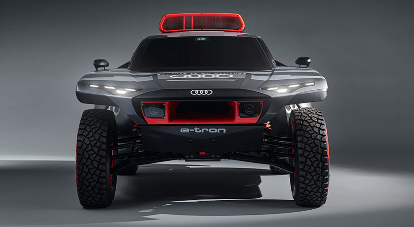 El Audi RS Q e-tron es un auto de competencias totalmente eléctrico que buscará ser el primero en llevarse la victoria en el Rally Dakar 2022. Foto: Audi