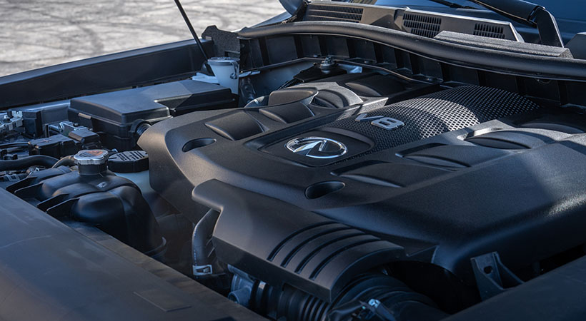 La propulsión de este SUV diseñado para albergar hasta ocho pasajeros corre por cuenta de del ya conocido motor V8 de 5.6 litros y 400 caballos de fuerza acoplado a una transmisión automática de siete velocidades. Foto: Nicholas Colt