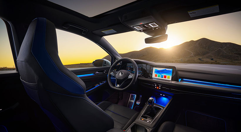 El hot-hatch puede ser equipado con transmisión manual o DSG, ambas acopladas a un nuevo sistema de tracción 4Motion. Foto: Volkswagen