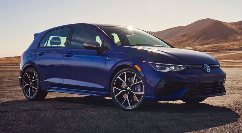 El Golf R 2022 comparte debut con el nuevo GTI Mk8, siendo los dos titulares de Volkswagen en el Autoshow de Chicago. Foto: Volkswagen