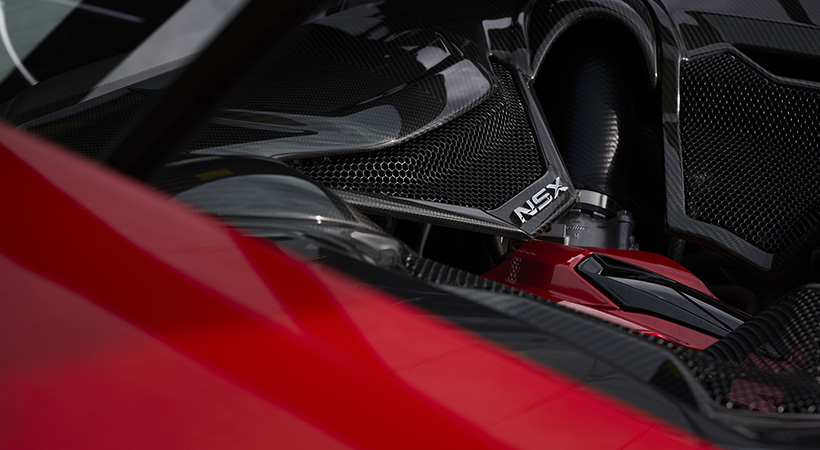 El interior es específico para este modelo. Foto: Acura