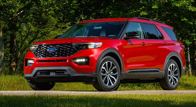 2También fue presentada la Explorer ST-Line 2022 que estéticamente es virtualmente igual que la ST pero cuenta con un motor y equipamiento diferente. Foto: Ford