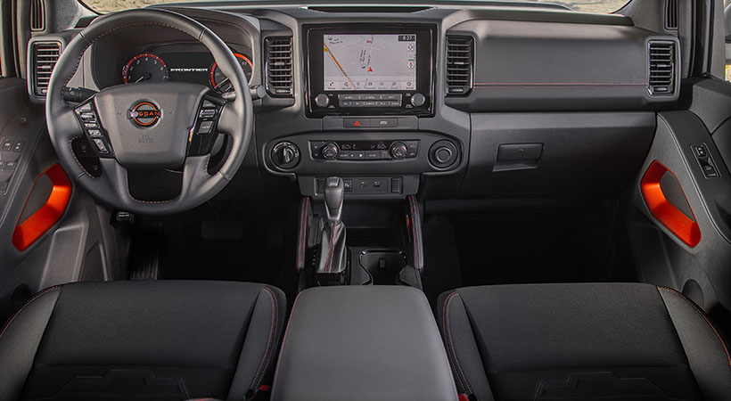 Los interiores siguen la tendencia de calidad y diseño apreciado en los nuevos ejemplares de Pathfinder. Foto: Nissan 