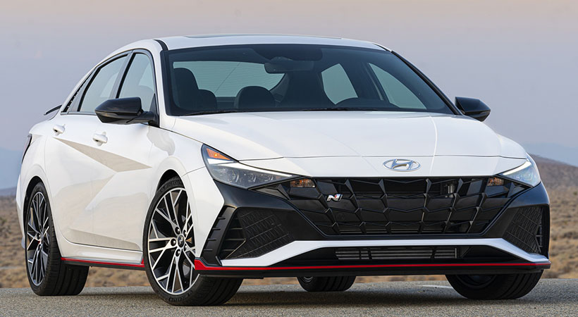 El nuevo Hyundai Elantra N ha sido presentado en la versión que llegará al mercado estadounidense, siendo virtualmente idéntico al del resto del mundo. Foto: Hyundai