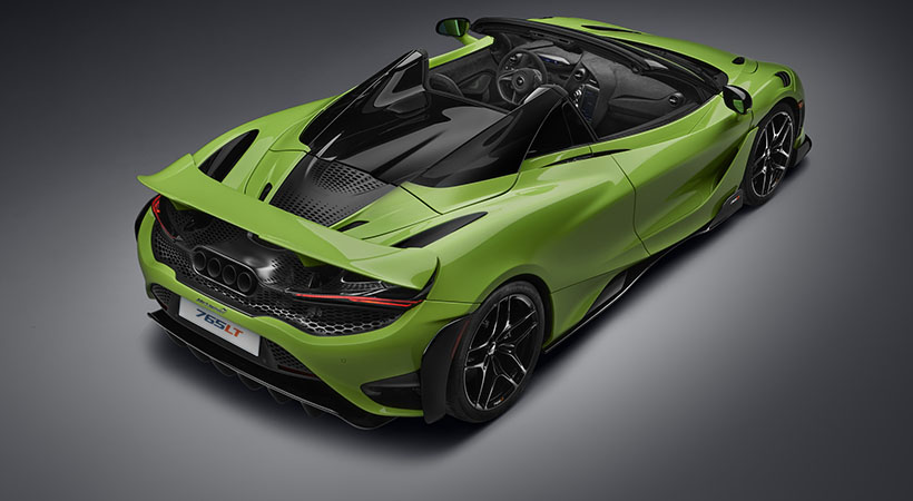 Con 754 hp y 590 lb/pie de torque provenientes del V8 4.0 biturbo, el convertible llega a las 62 mph en 2.9 segundos. Foto: McLaren
