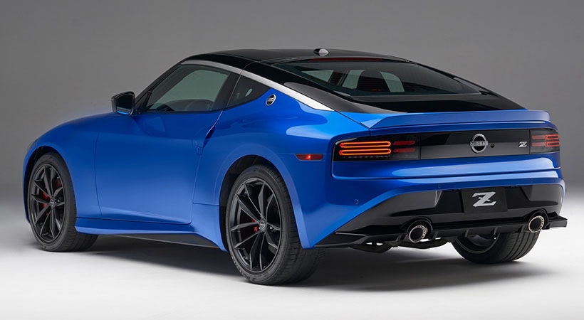 Los faros traseros están inspirados en el clásico 240SX de los 70's, un favorito de los fanáticos de los autos. Foto: Nissan