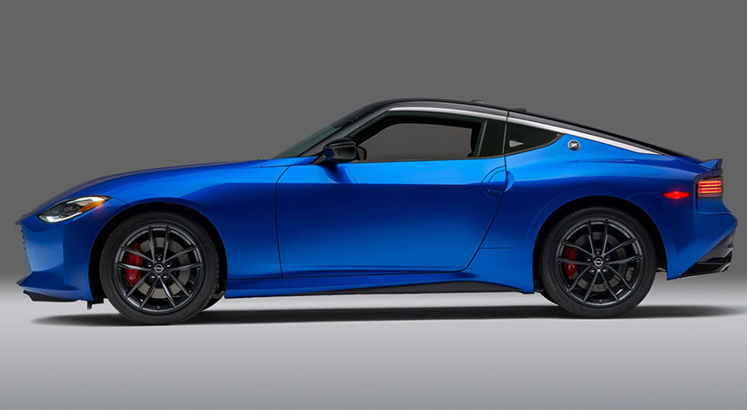 El diseño del Nissan Z 2023 se mantiene fiel al del concepto, solamente con un cambio único en la parte trasera. Foto: Nissan