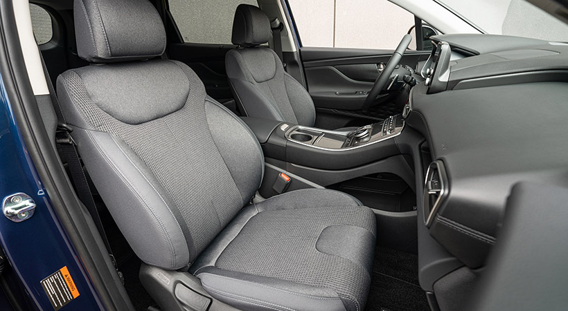 La tapicería es de tela y los asientos son sumamente cómodos. Foto: Hyundai
