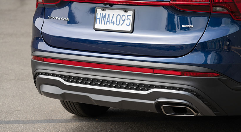 Hyundai Santa Fe XRT 2022 cuenta con dos precios, dependiendo el tipo de tracción. Foto: Hyundai